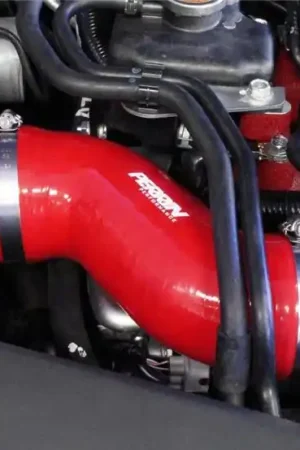 Clearance PERRIN 02-07 Subaru WRX/STi AFTA-MAF Intake Tube Air-Box to Inlet Hose - Red