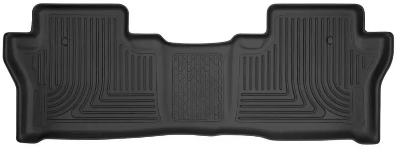 Worldwide Shipping Husky Liners 19-21 Honda Passport / 16-21 Honda Pilot X-act Contour Series 2nd Seat Floor Liner BLK
