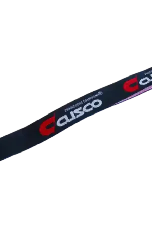 Cusco Keychain with Ring - Black Strap with Cusco Logo New Release