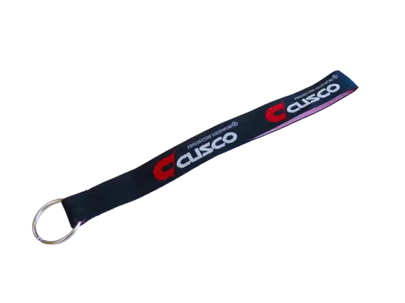 Cusco Keychain with Ring - Black Strap with Cusco Logo New Release
