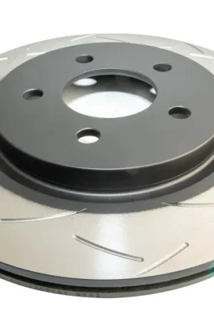 Free Returns DBA 05-13 Ford Mustang GT/V6 Rear Slotted 4000 Series Rotor