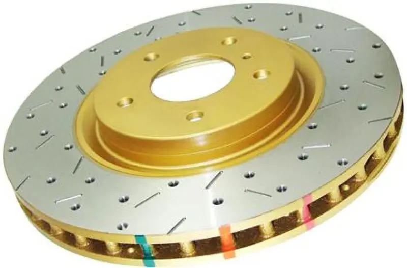 Free Delivery DBA 04-17 Subaru WRX STi Rear Cross Drilled & Slotted 4000 XS Series Rotor