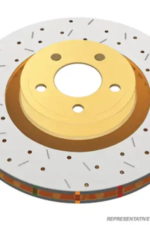 DBA 8/93-94 Nissan Skyline R32 GT-R/95-7/98 R33 & R34 GT-R Rear Drilled & Slotted 4000 Series Rotors Special Offer