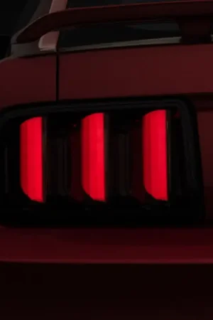 Affordable Raxiom 05-09 Ford Mustang Vector V2 LED Tail Lights- Black Housing (Smoked Lens)