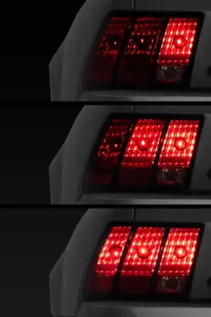 Top Pick Raxiom 96-04 Ford Mustang Excluding 99-01 Cobra Sequential Tail Light Kit (Plug-and-Play Harness)