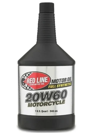 Shop Now Red Line 20W60 Motorcycle Oil - Quart