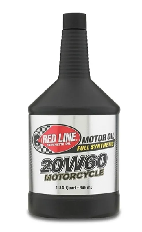 Shop Now Red Line 20W60 Motorcycle Oil - Quart