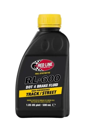 Handmade Red Line RL-600 Brake Fluid DOT 4