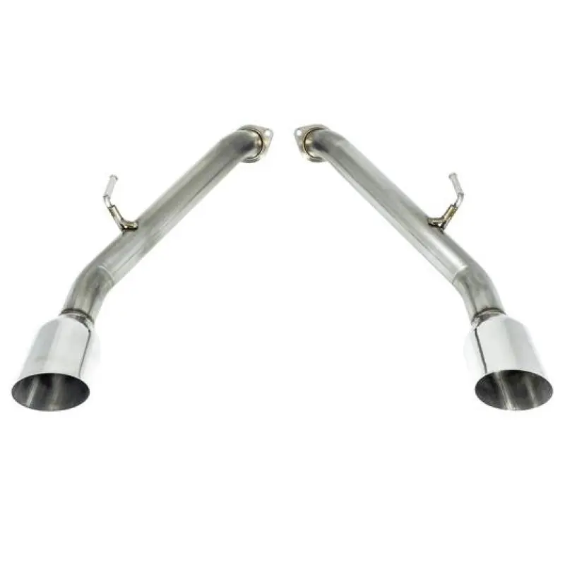 Modern Remark 2014+ Infiniti Q50 Axle Back Exhaust w/Stainless Steel Single Wall Tip