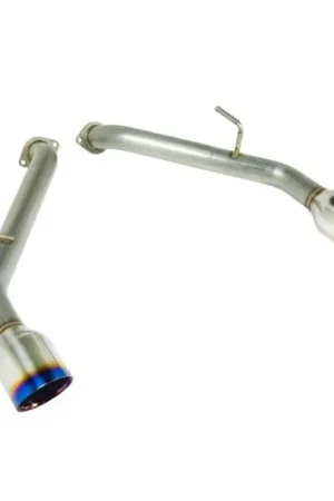Fresh Stock Remark 2014+ Infiniti Q50 Axle Back Exhaust w/Burnt Stainless Double Wall Tip