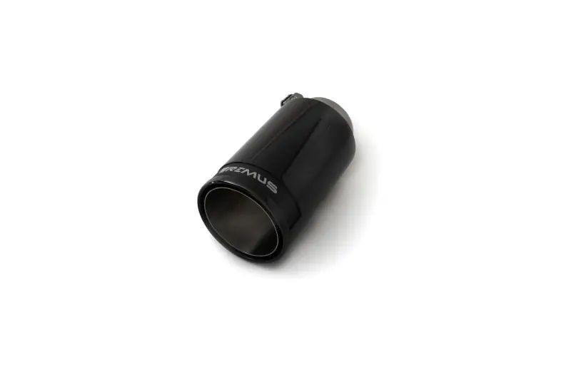 Reduced Price Remus Stainless Steel 98mm Black Chrome Straight w/Carbon Insert Tail Pipe (Single)