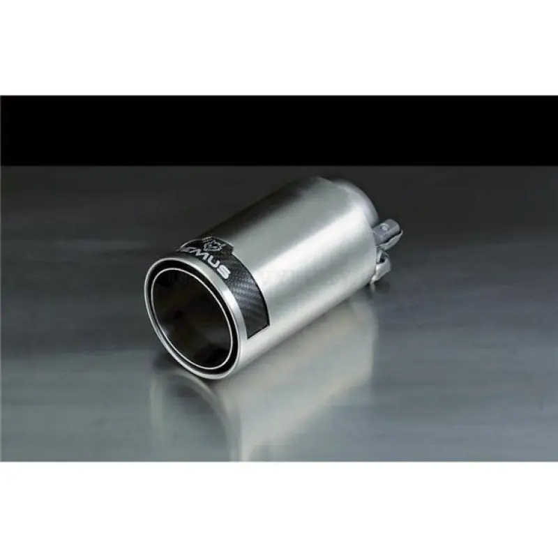 One Day Deal Remus Stainless Steel 98mm Straight w/Carbon Insert Tail Pipe (Single)