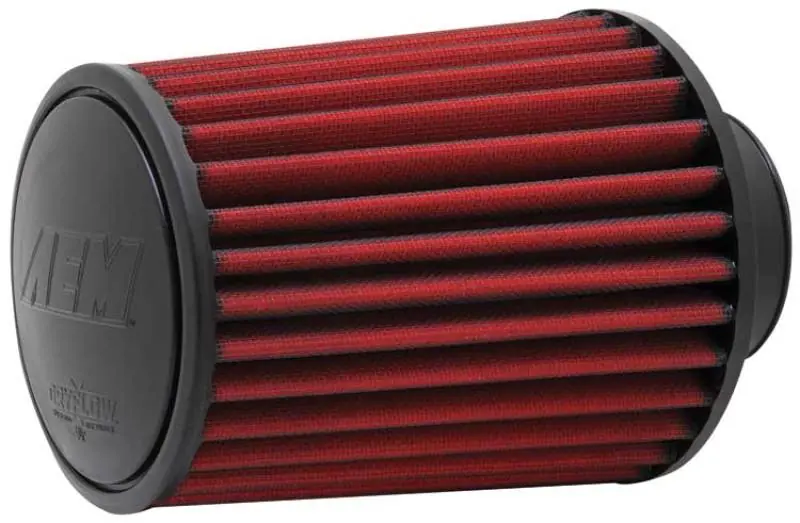 Hot Picks AEM 2.75in Flange ID x 6.25in Base OD x 7in H Dryflow Conical Air Filter