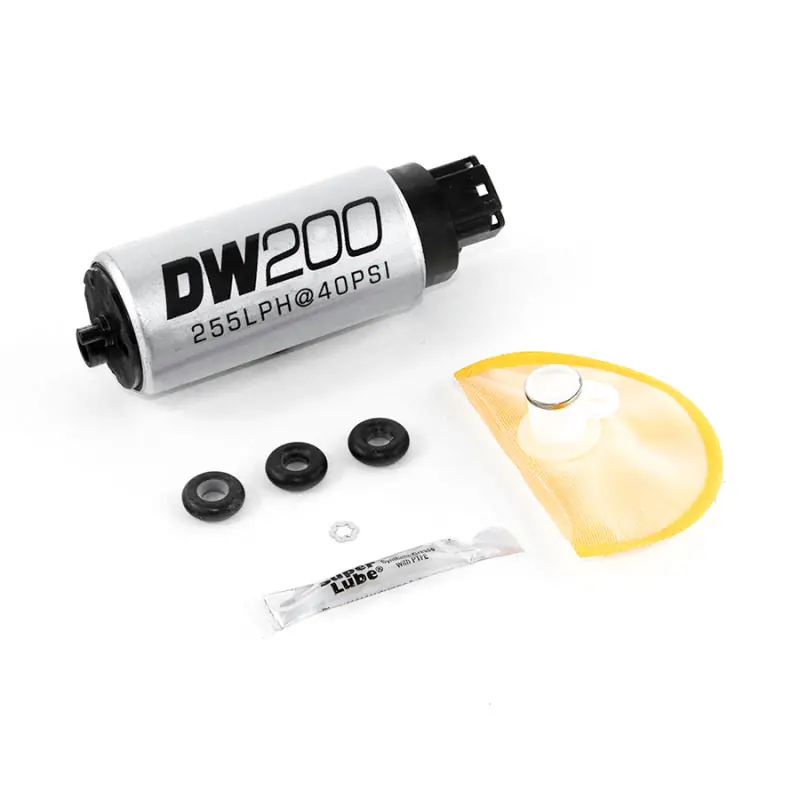 Limited Offer DeatschWerks 265 LPH In-Tank Fuel Pump w/ 10+ Legacy GT/03-08 G35/350Z Set Up Kit