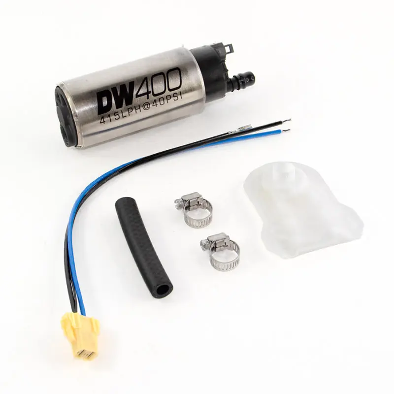 Time-Limited DeatschWerks 415LPH DW400 In-Tank Fuel Pump w/ 9-1041 Install Kit 98-11 Nissan Patrol