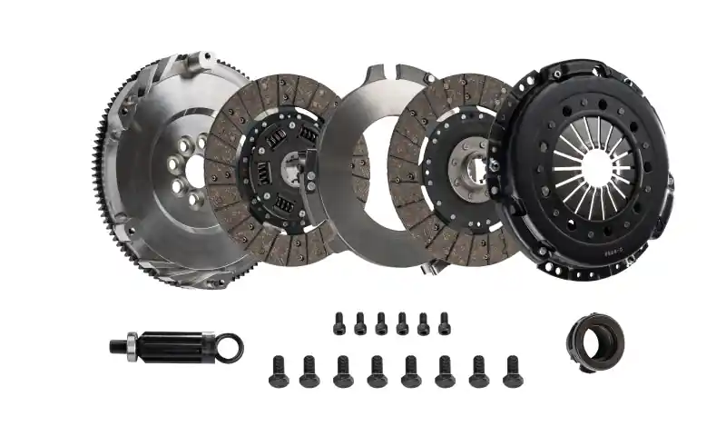 Factory Price DKM Clutch BMW E46 M3 MS Twin Disc Clutch Kit w/Steel Flywheel (660 ft/lbs Torque)