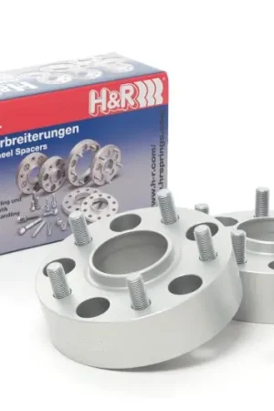 Factory Price H&R Trak+ 27mm DRM Wheel Adaptor Bolt 5/120 Center Bore 64 Stud Thread 14x1.5 - Black