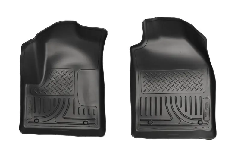Affordable Husky Liners 10-12 Ford Transit Connect (Van/Wagon) WeatherBeater Black Floor Liners