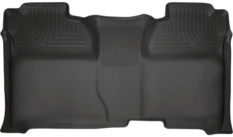 Flash Sale Husky Liners 14 Chevrolet Silverado 1500/GMC Sierra 1500 WeatherBeater Black 2nd Seat Floor Liners