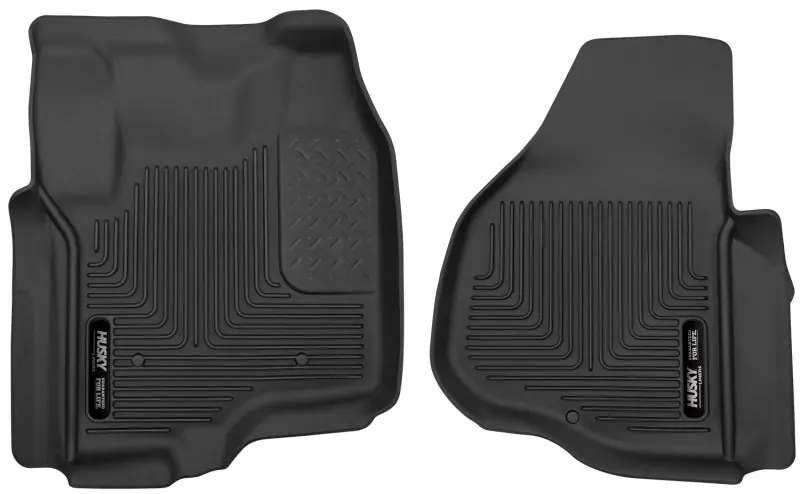 Husky Liners 12-13 F-250/F-350/F-450 Super Duty X-Act Contour Black Front Floor Liners Bargain