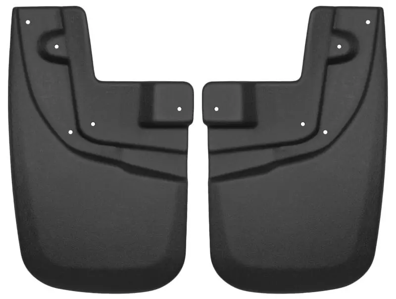 Budget Husky Liners 05-12 Toyota Tacoma Regular/Double Cab/Crew Max Custom-Molded Front Mud Guards