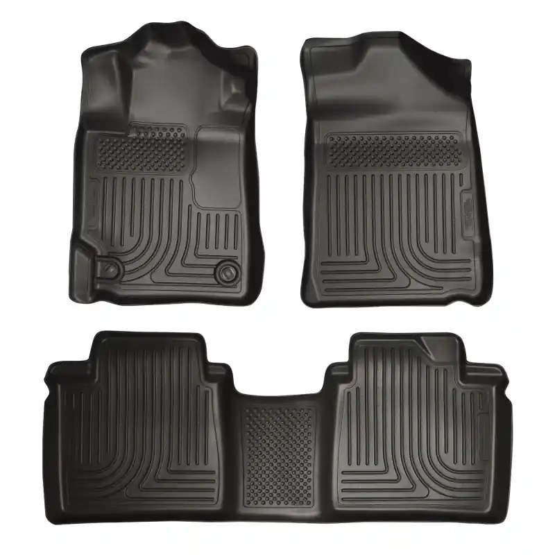 Order Now Husky Liners 07-11 Toyota Camry (All) WeatherBeater Combo Black Floor Liners (One Piece for 2nd Row)