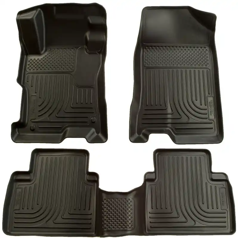 Holiday Sale Husky Liners 04-09 Toyota Prius WeatherBeater Combo Black Floor Liners