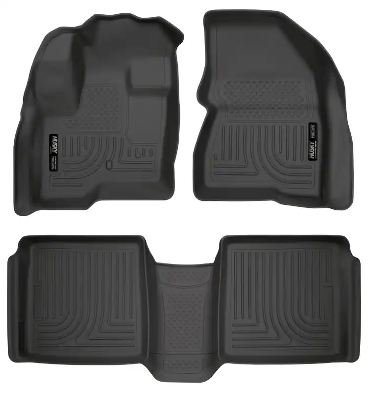 Husky Liners 09-12 Ford Flex/10-12 Lincoln MKT WeatherBeater Combo Black Floor Liners Price Drop