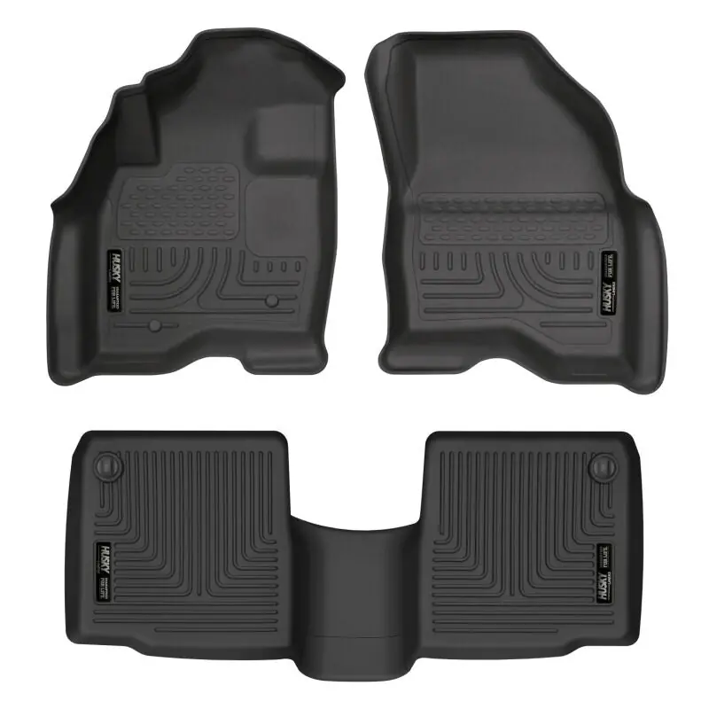 Husky Liners 11-12 Ford Explorer WeatherBeater Combo Black Floor Liners Top Rated