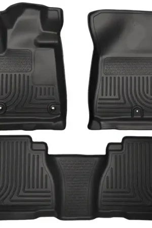 Weekend Sale Husky Liners 12-13 Toyota Tundra Weatherbeater Black Front & 2nd Seat Floor Liners