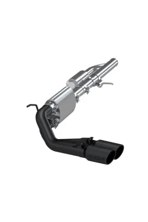 Handmade MBRP 09+ Chevrolet Silverado 1500 3in Cat Back Pre-Axle Dual Outlet w/ 4in Tip - Black