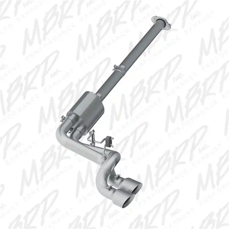 Buy Direct MBRP 09-14 Ford F150 Pre-Axle 4.5in OD Tips Dual Outlet 3in AL Cat Back