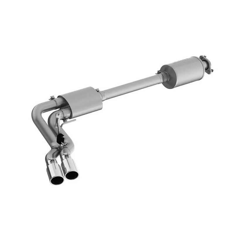 Top Pick MBRP 15-20 Ford F150 T304 Pre-Axle 4in OD Tips Dual Outlet 3in Cat Back Exhaust