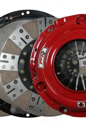 McLeod RXT Twin Disc Clutch Kit 2018 Ford Mustang RXT 1 x 23 Spline 0 Bal w/164T 8 Bolt AL Flywheel Grab Now