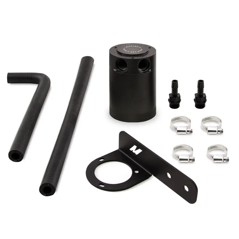 Mishimoto 2016+ Honda Civic 1.5L Turbo Baffled Oil Catch Can Kit - Black (PCV Side) Save Now