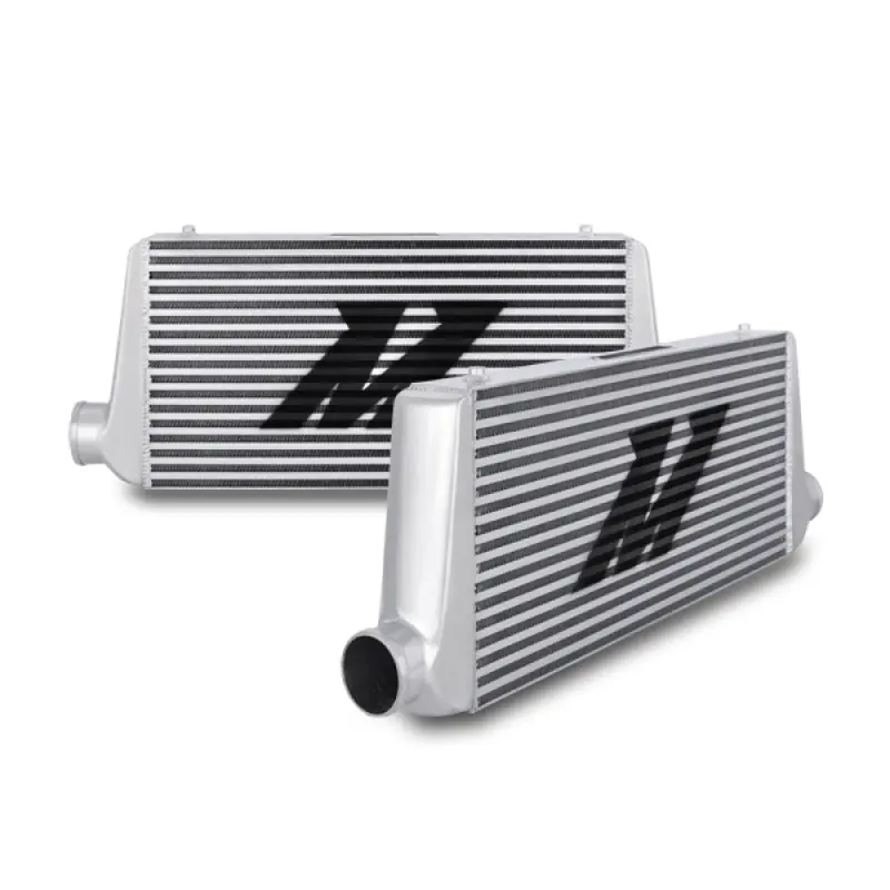 Super Sale Mishimoto Universal Silver R Line Intercooler Overall Size: 31x12x4 Core Size: 24x12x4 Inlet /Outlet