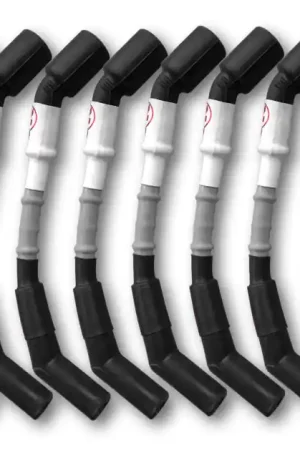 Kooks 10mm Spark Plug Wire - Grey w/Black Boots (Set of 8) Sale