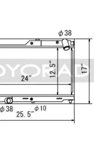 Koyo 93-95 Mazda RX-7 1.3L Turbo N-FLO (Dual Pass) Radiator Order Now