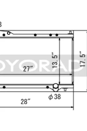 Express Delivery Koyo 91-05 Acura NSX 3.0/3.2L (MT) Radiator