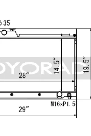 Koyo 01-05 Lexus IS300 (MT) Radiator Bulk Order