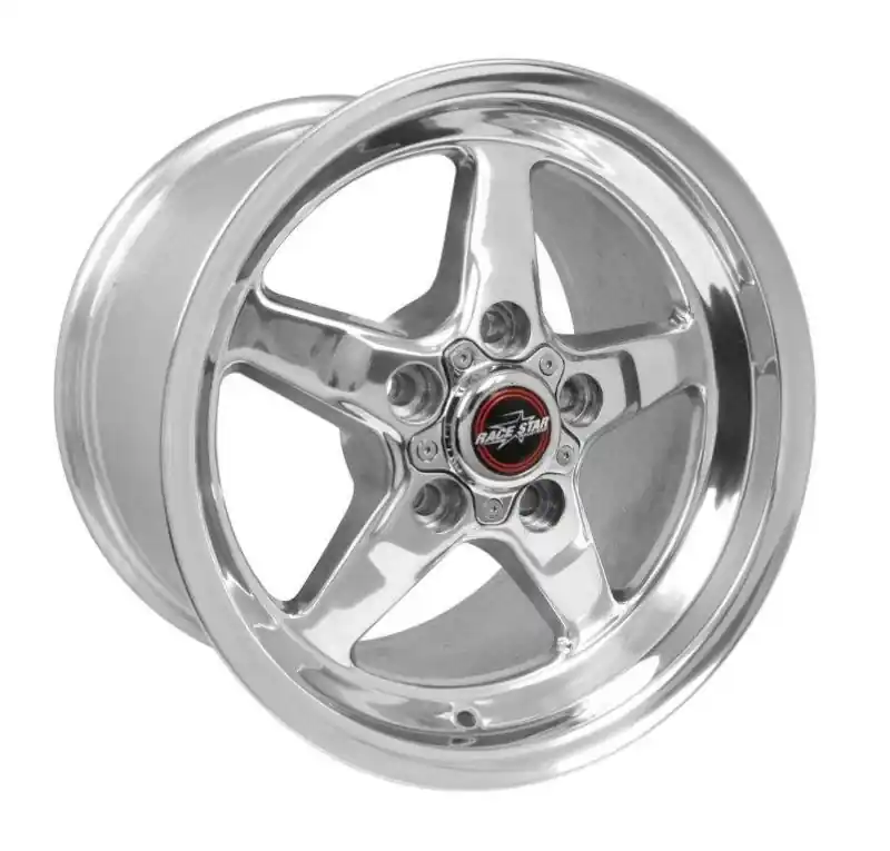 Same Day Shipping Race Star 92 Drag Star 15x10.00 5x4.50bc 7.25bs Direct Drill Polished Wheel
