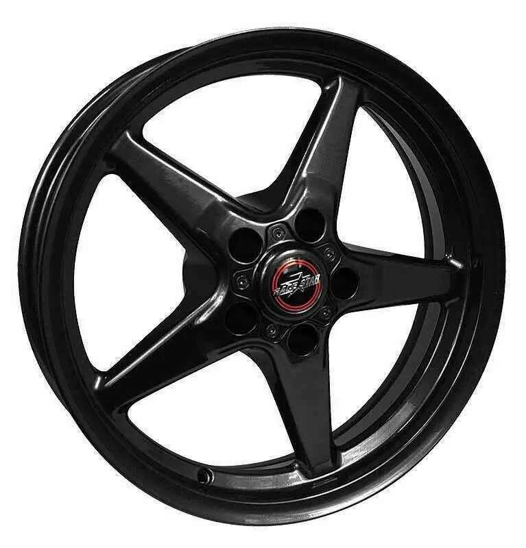 Big Sale Race Star 92 Drag Star Bracket Racer 17x10. 5x5.50BC 6.5BS Gloss Black Wheel