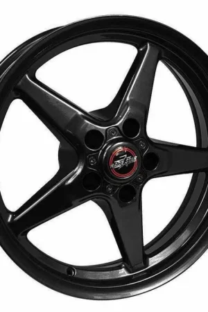 Big Sale Race Star 92 Drag Star Bracket Racer 18x5 5x115BC 2.00BS Gloss Black Wheel