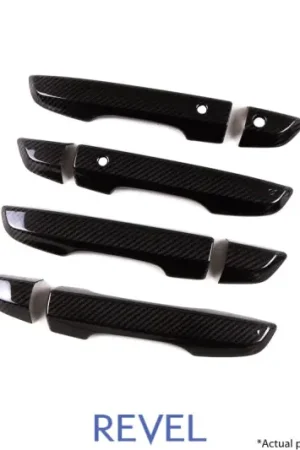 Buy Today Revel GT Dry Carbon Door Outer Handle Cover (FL/FR/RL/RR) 16-18 Honda Civic - 8 Pieces