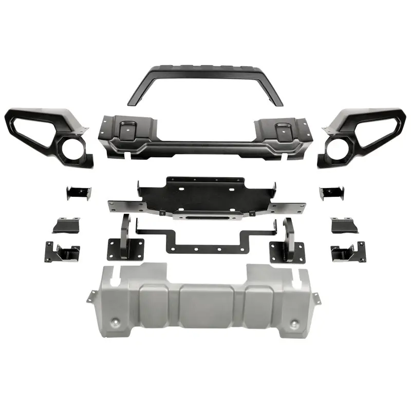 Super Sale Rugged Ridge Venator Front Bumper W/Overrider & Winch Tray JL
