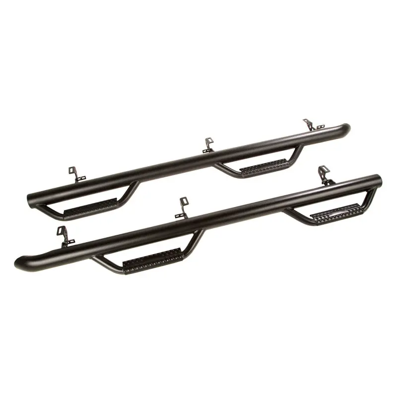 Deal Rugged Ridge Spartan Nerf Bar Textured Black 18-20 Jeep Wrangler JL 4 Door