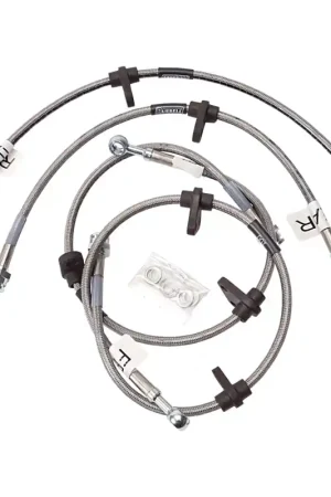 Crafted Russell Performance 92-95 Honda Civic (All with rear discs/ no ABS) Brake Line Kit