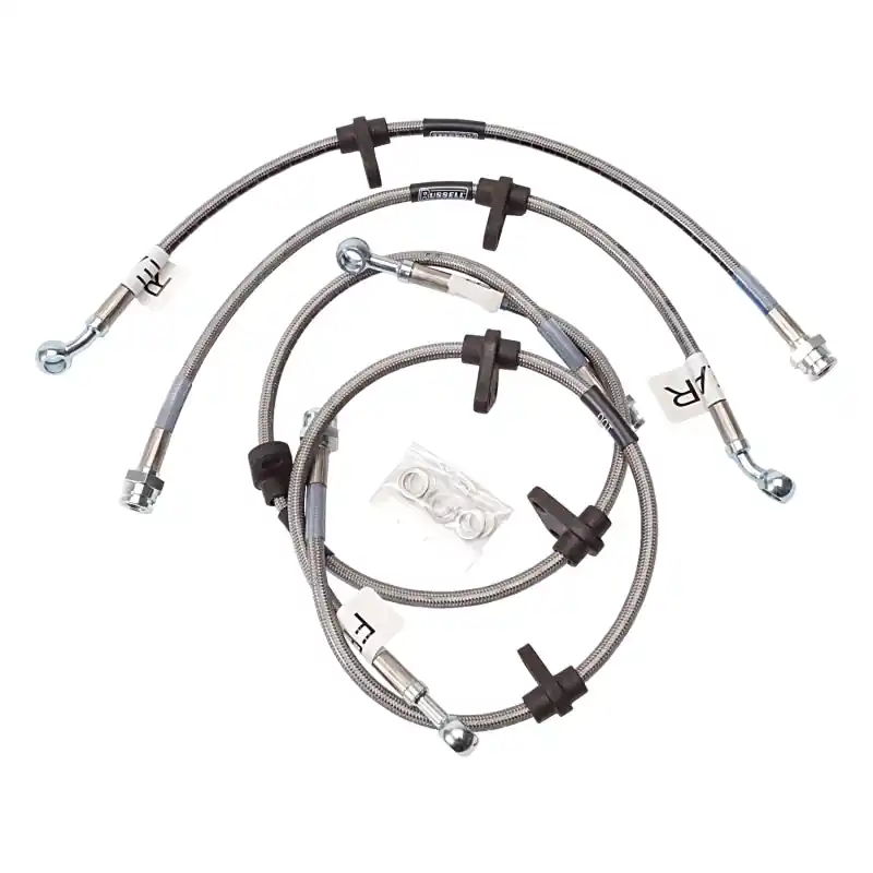 Crafted Russell Performance 92-95 Honda Civic (All with rear discs/ no ABS) Brake Line Kit
