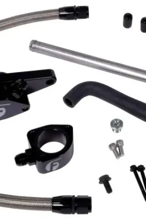 Free Delivery Fleece Performance 03-05 Auto Trans Cummins Coolant Bypass Kit w/ Stainless Steel Braided Line