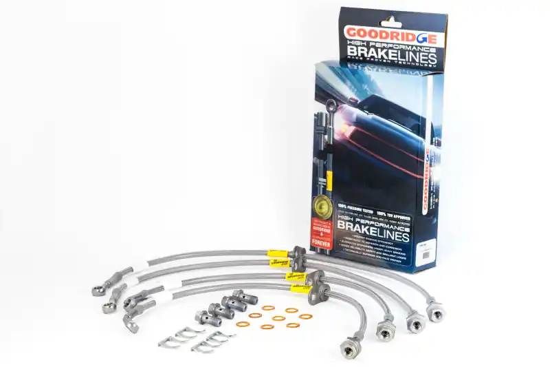 Goodridge 10-15 Chevrolet Camaro Stainless Steel Brake Line Kit Professional Grade